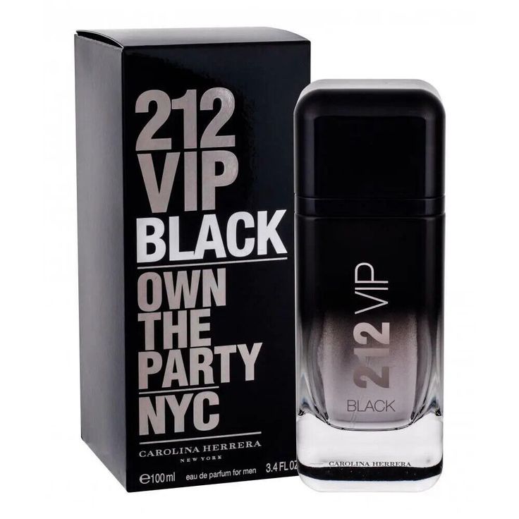 CAROLINA HERRERA 212 VIP BLACK NYC