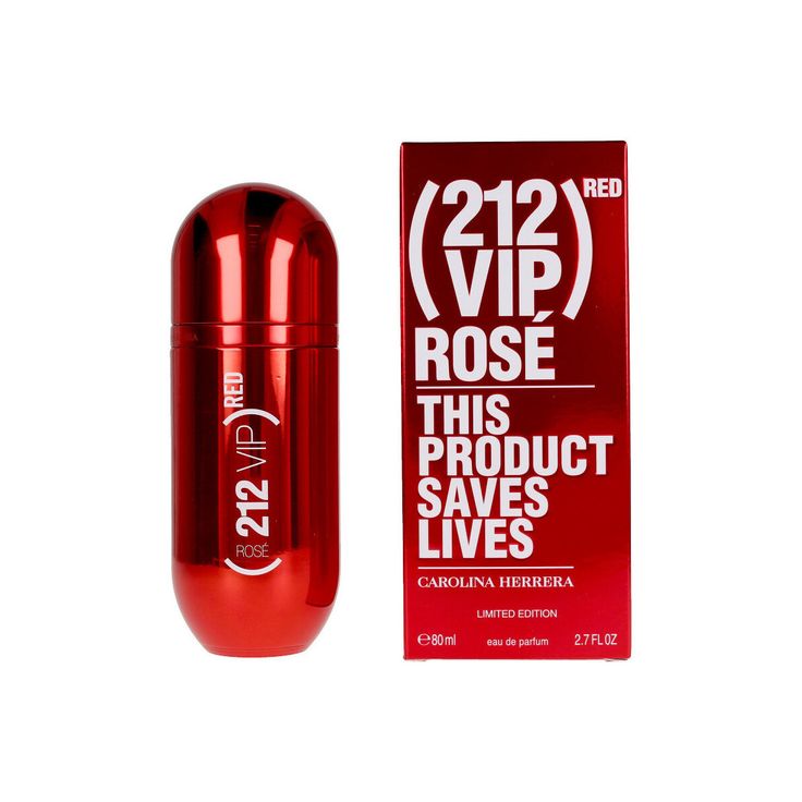 CAROLINA HERRERA 212 VIP ROSE RED  2.7 EDP W
