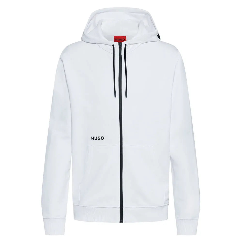 SUÉTER BOSS BLANCO MINIMALISTA
