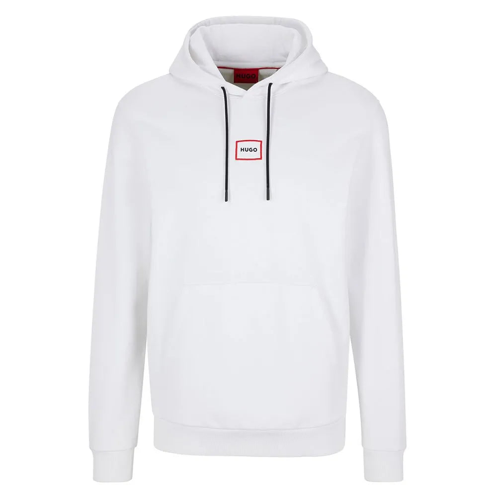 SUÉTER BOSS BLANCO CON ROJO