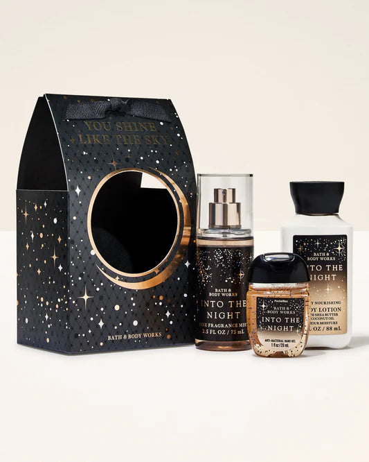 MINI SET BATH AND BODY INTO THE NIGHT