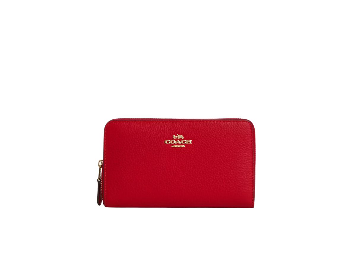MONEDERO COACH C4124 BOLD RED