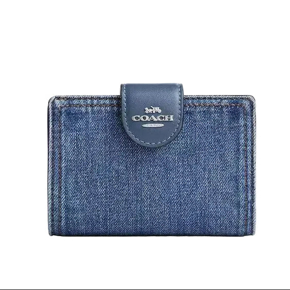 MONEDERO COACH CA096 INDIGO