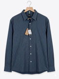 CAMISA BOSS AZUL ESTAMPADA SLIM FIT