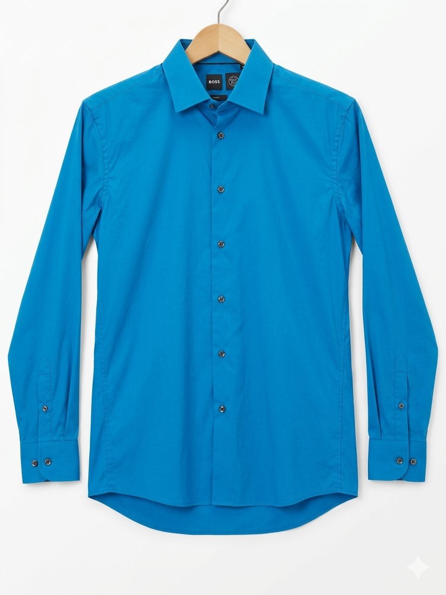 CAMISA BOSS MANGA LARGA SLIM FIT