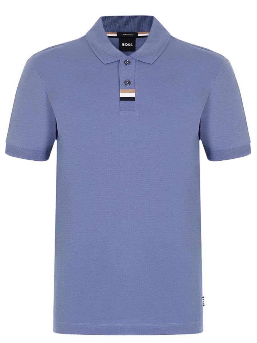 CHEMISE BOSS AZUL CON RAYAS SLIM FIT