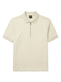 CHEMISE BOSS BEIGE CON CIERRE MERCERISED