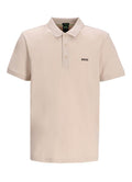 CHEMISE BOSS BEIGE SLIM FIT