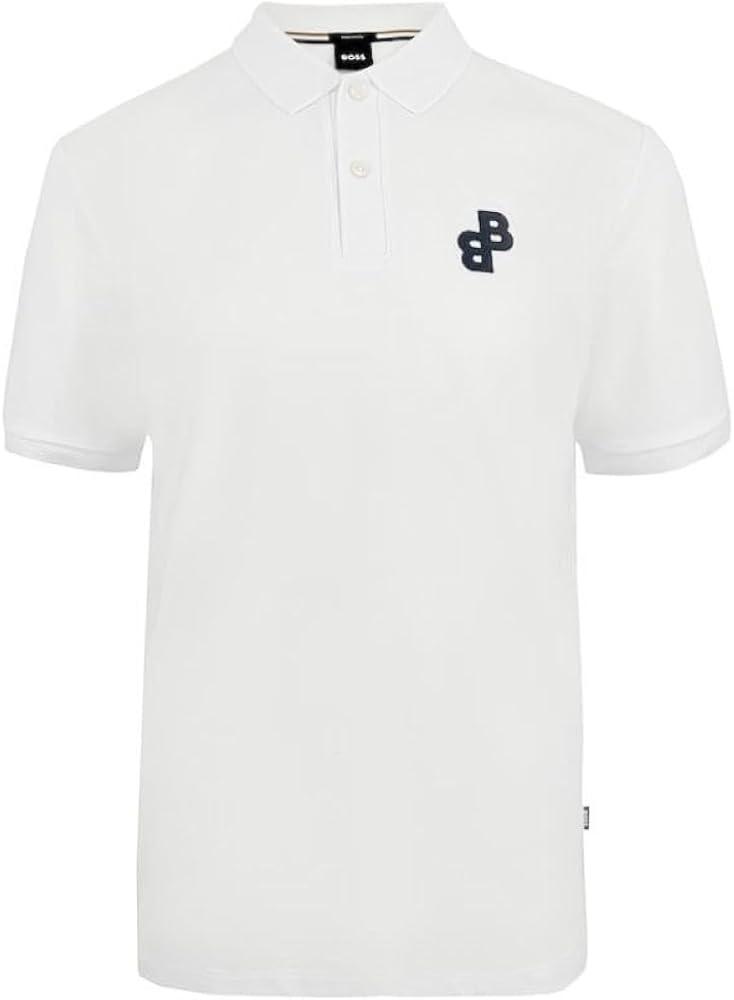 CHEMISE BOSS BLANCA Y NEGRO MERCERISED
