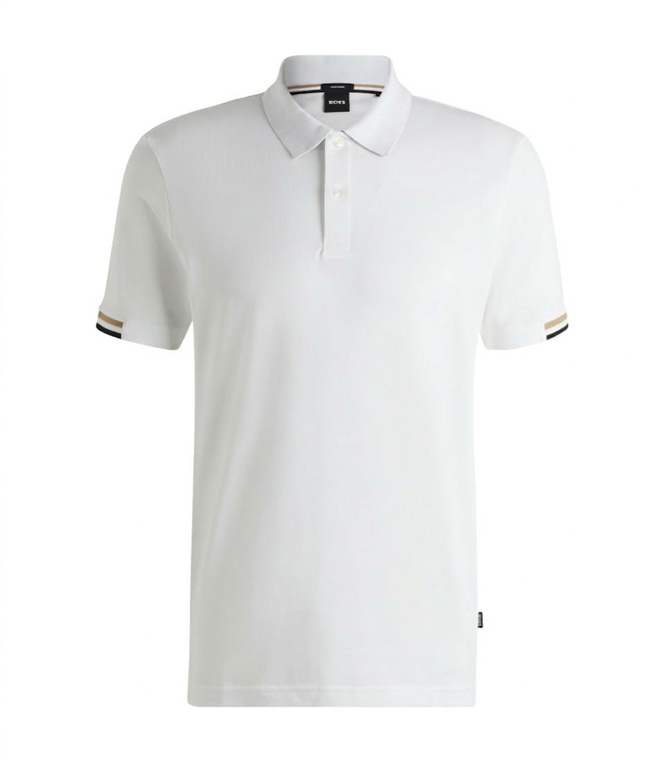 CHEMISE BOSS BLANCA Y RAYAS MERCERISED