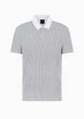 CHEMISE BOSS GRIS CON BLANCO SLIM FIT