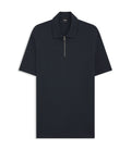 CHEMISE BOSS NEGRA CON CIERRE MERCERISED
