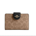 MONEDERO COACH CW788 TAN BLACK