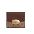 MONEDERO COACH CW801 TAN BROWN