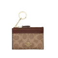 PORTA TARJETA COACH CW870 TAN BROWN