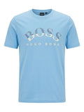 FRANELA BOSS AZUL REGULAR