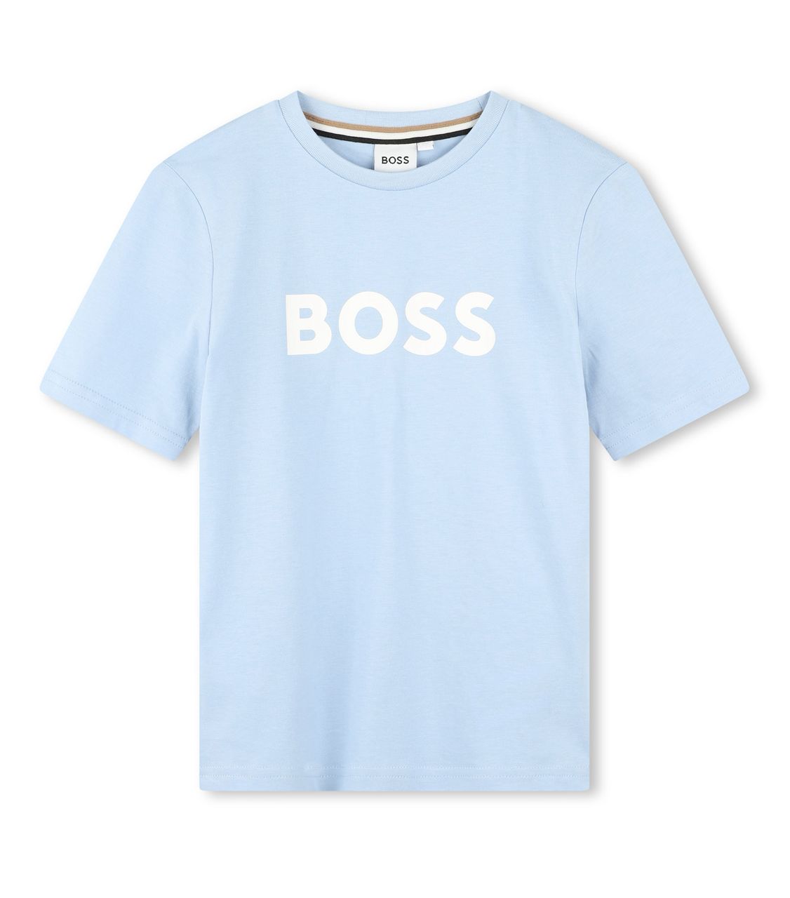 FRANELA BOSS AZUL Y BLANCO REGULAR