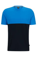 FRANELA BOSS AZUL Y NEGRA MERCERISED