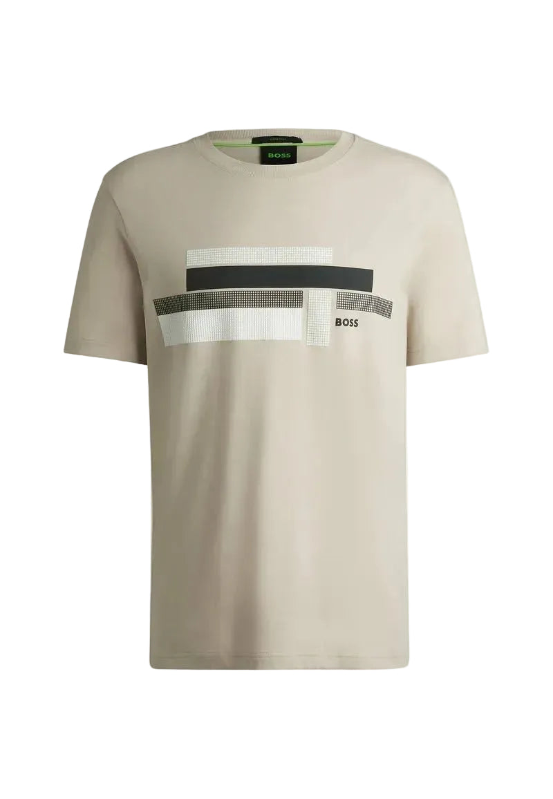FRANELA BOSS BEIGE CON RELIEVE STRETCH