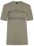FRANELA BOSS BEIGE CON RELIEVE
