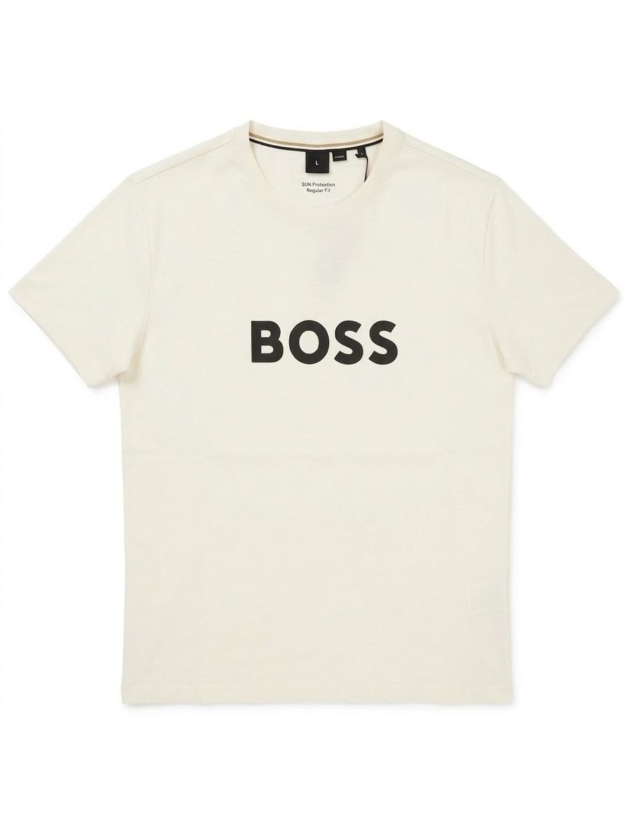 FRANELA BOSS BEIGE REGULAR