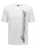FRANELA BOSS BLANCA CON ESTAMPADO REGULAR