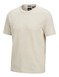 FRANELA BOSS BLANCA HUESO SLIM FIT