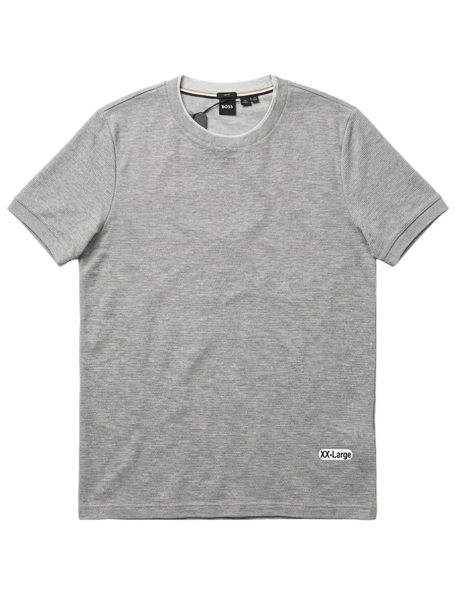 FRANELA BOSS GRIS SLIM FIT