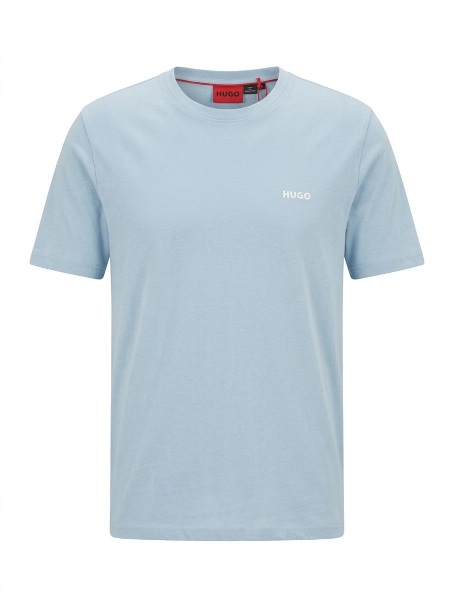 FRANELA BOSS AZUL MINIMALISTA REGULAR