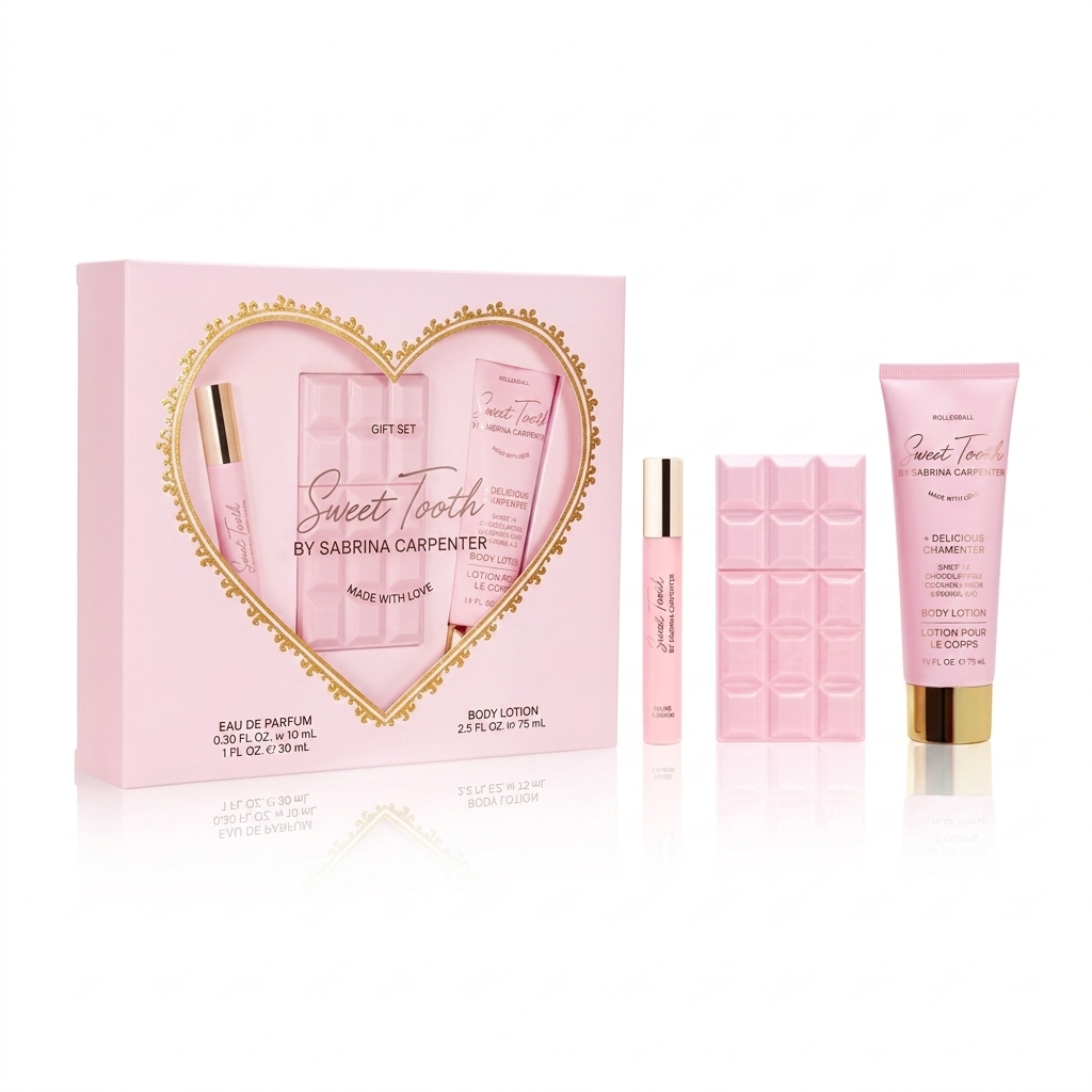SET SWEET TOOH MADE WITH LOVE 3 PCS EDP