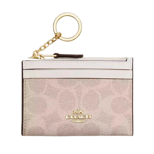 PORTA TARJETA COACH CW870 SAND CHALK