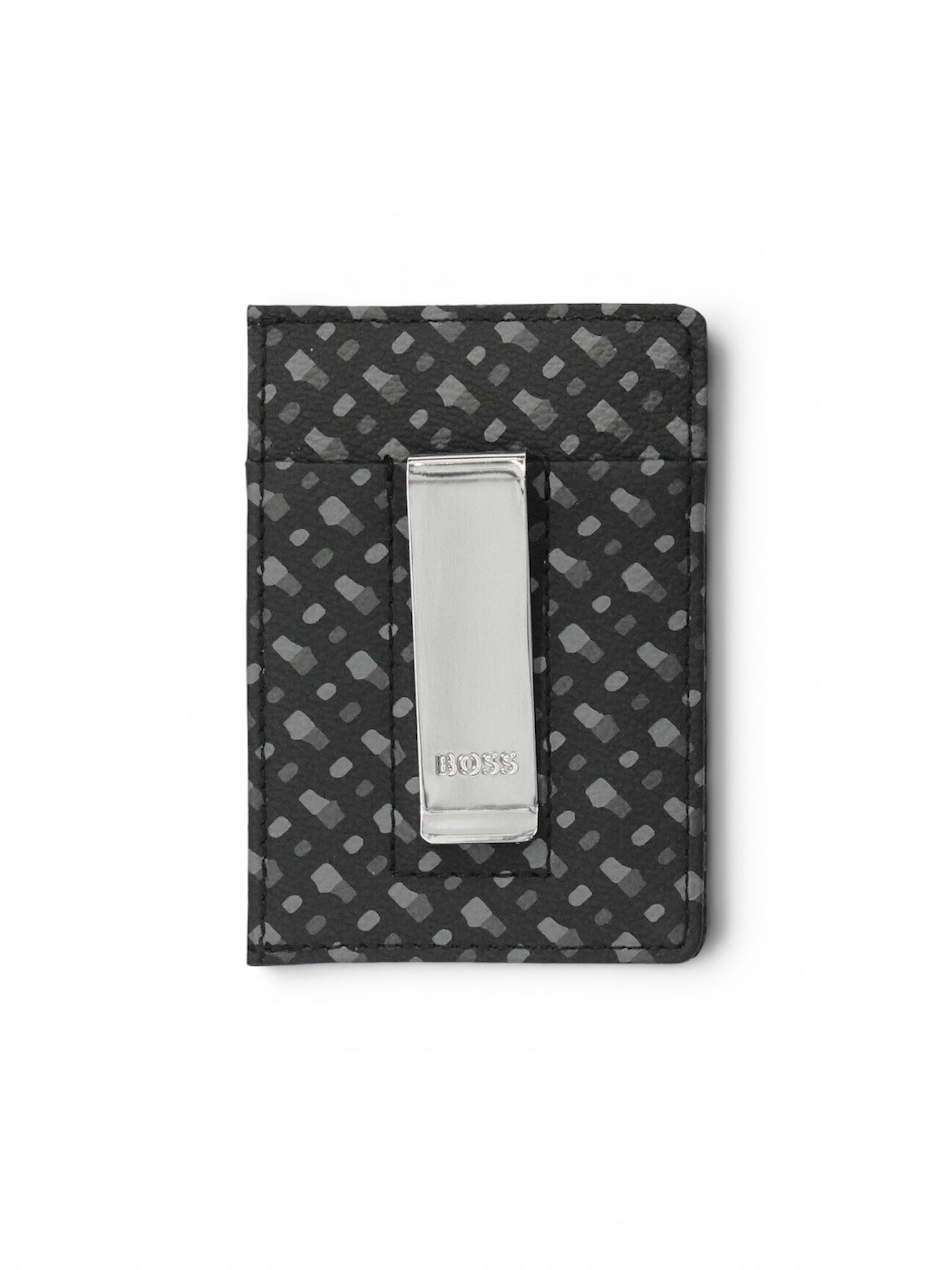 PORTA TARJETA BOSS GRIS