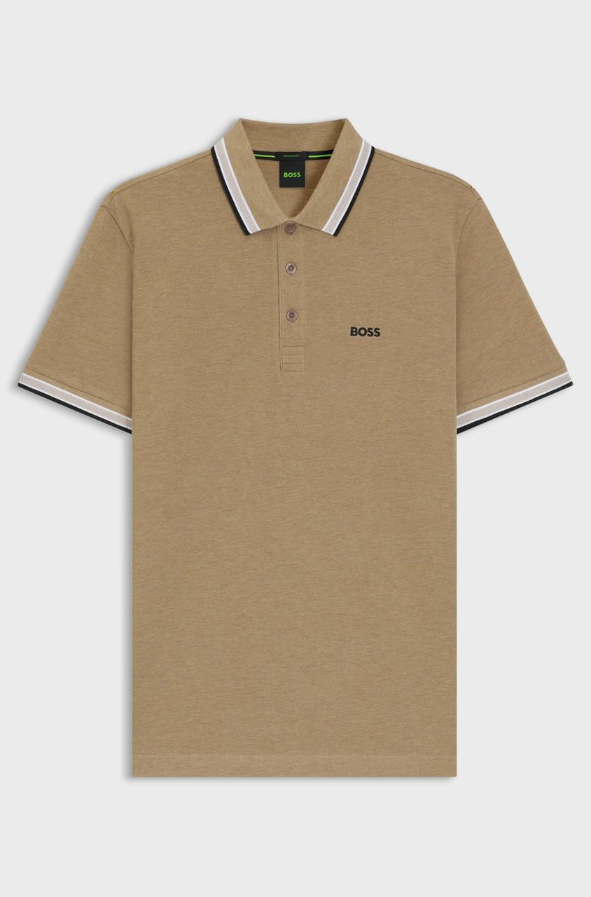 CHEMISE BOSS BEIGE REGLAR FIT