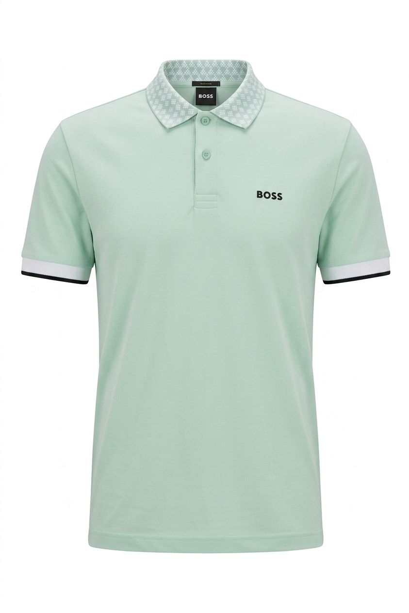 CHEMISE BOSS VERDE CLARO REGULAR FIT