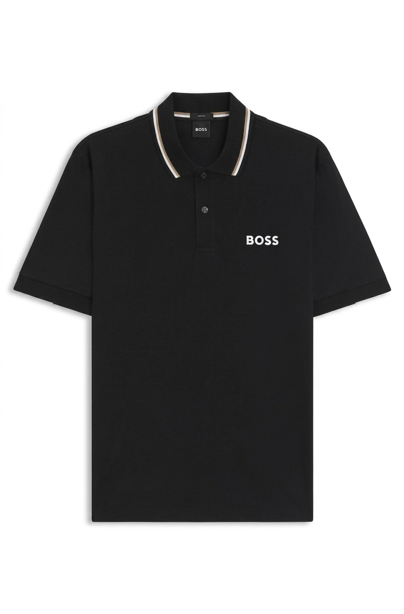 CHEMISE BOSS NEGRA REGULAR FIT