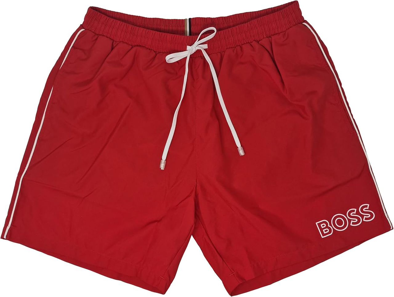 SHORT BOSS ROJO Y BLANCO