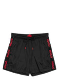 SHORT HUGO NEGRO Y ROJO