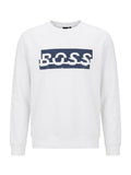 SUÉTER BOSS BLANCO Y AZUL