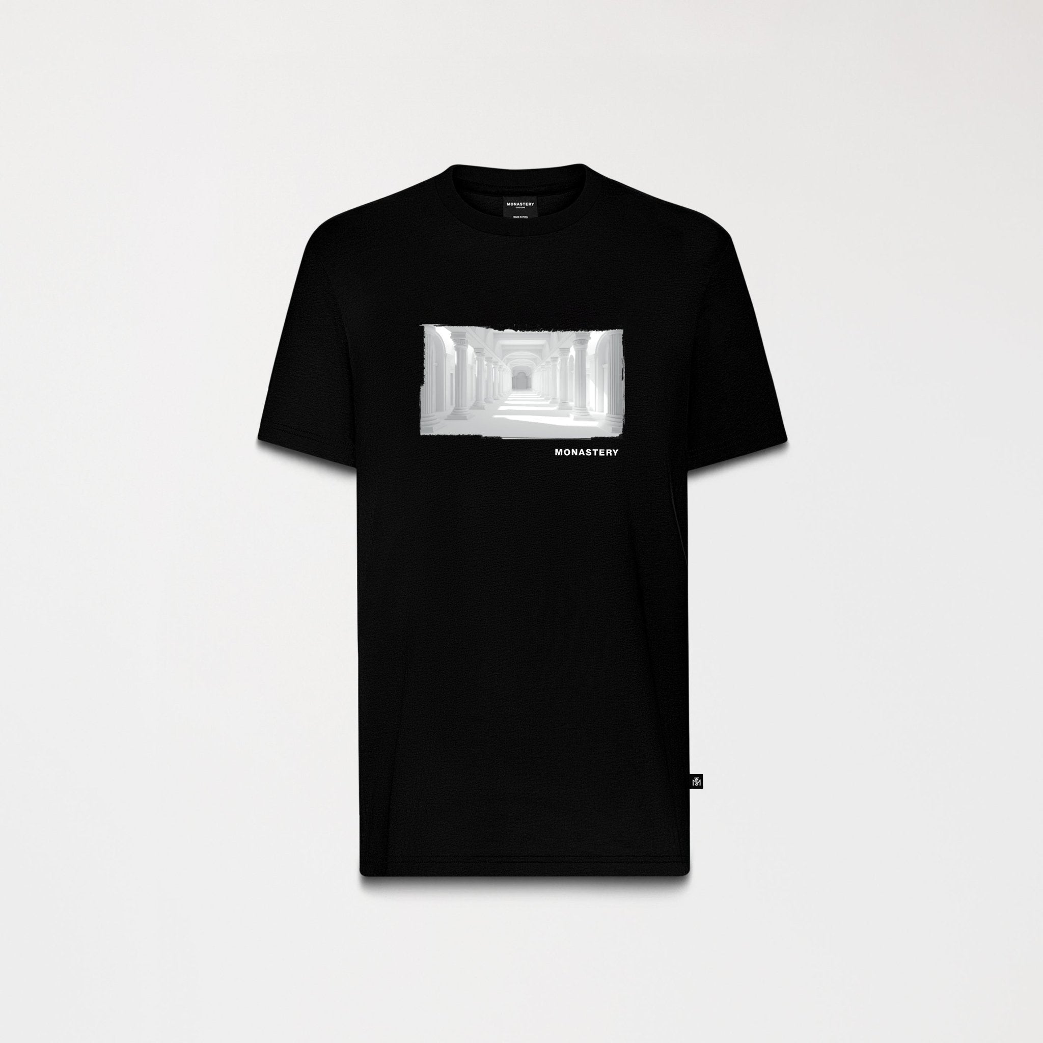 T-SHIRT MEN LEGACY MONASTERY BLACK