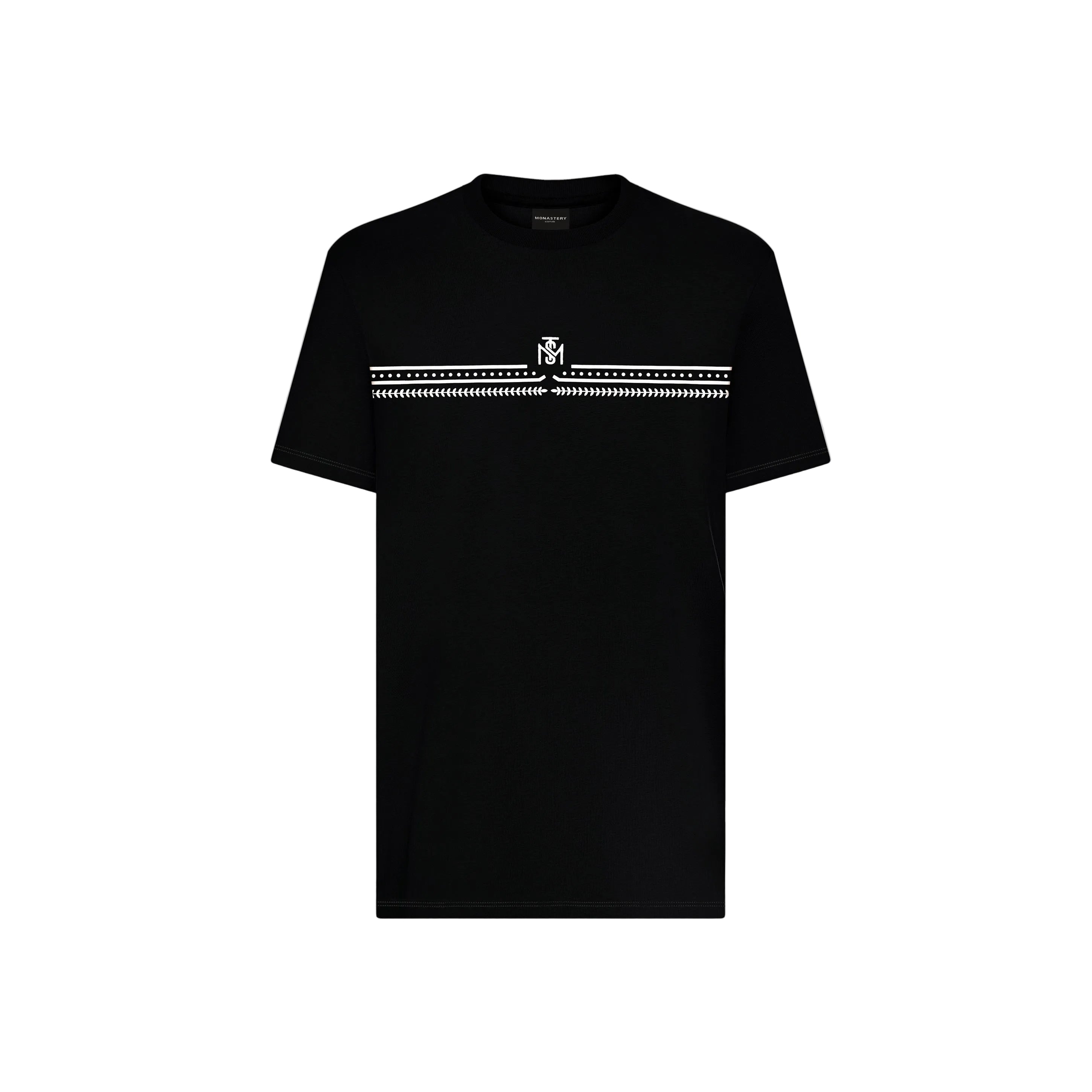 T- SHIRT MANGARO MONASTERY BLACK