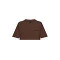 CROP TOP TORR WOMEN MONASTERY BROWN