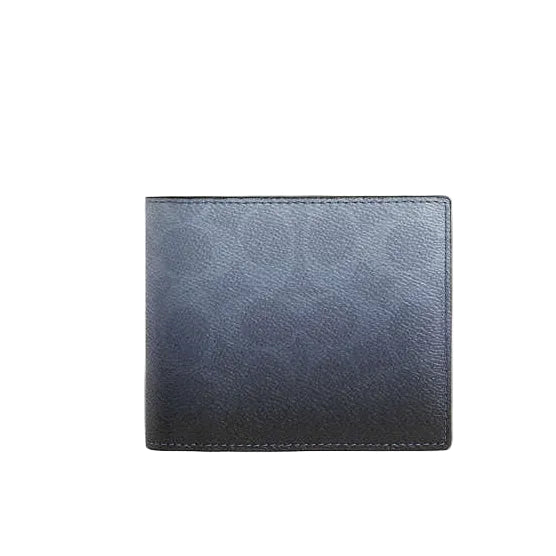 BILLETERA COACH CEC40 OMBRE SIG BLUE