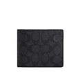 BILLETERA COACH CW380 SIGNATURE BLACK