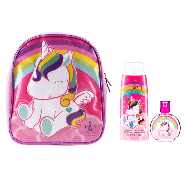 SET MORRAL UNICORNIO 2 PCS NIÑA