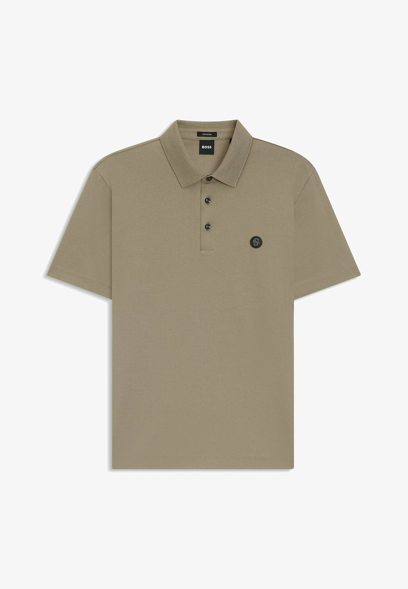 CHEMISE BOSS MARRÓN MERCERISED