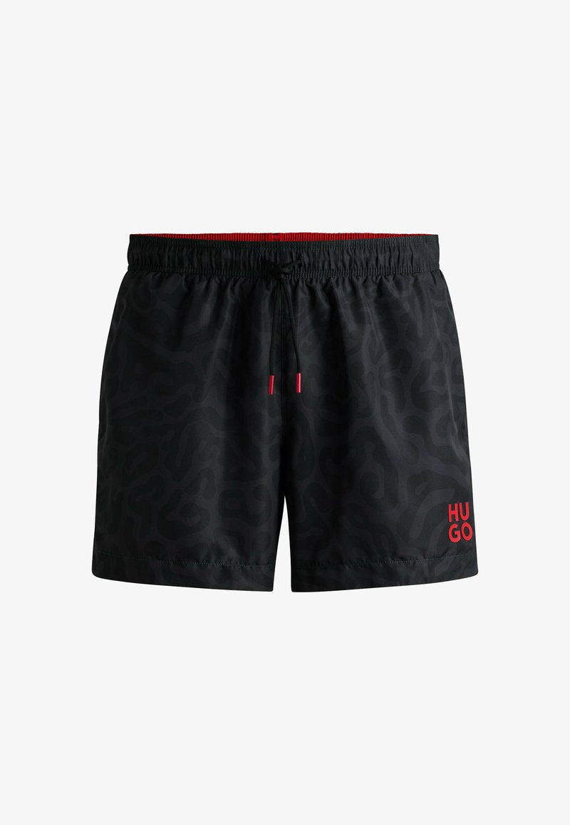 SHORT BOSS NEGRO ESTAMPADO