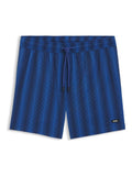 SHORT BOSS AZUL CON NEGRO