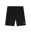 SHORT BOSS NEGRO CON ROJO