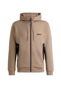SET BOSS BEIGE CON NEGRO