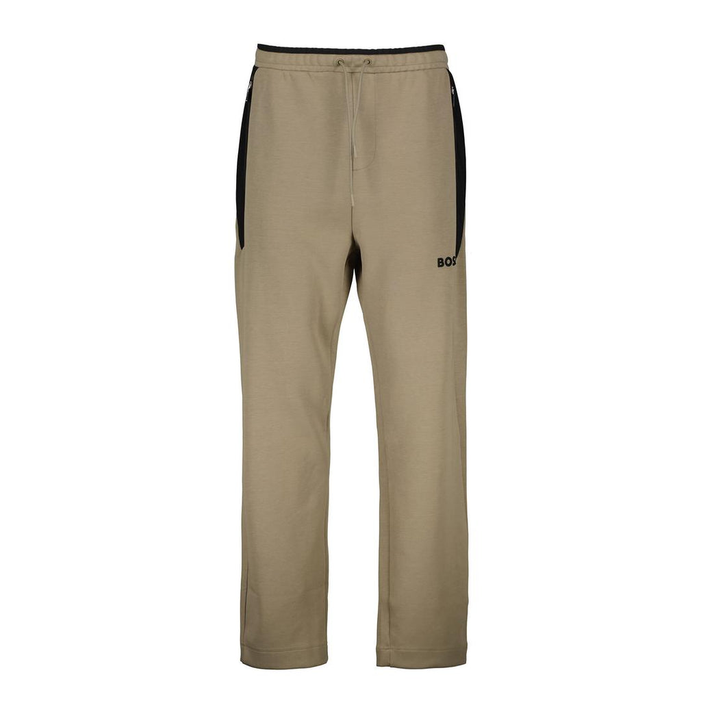 SET BOSS BEIGE CON NEGRO